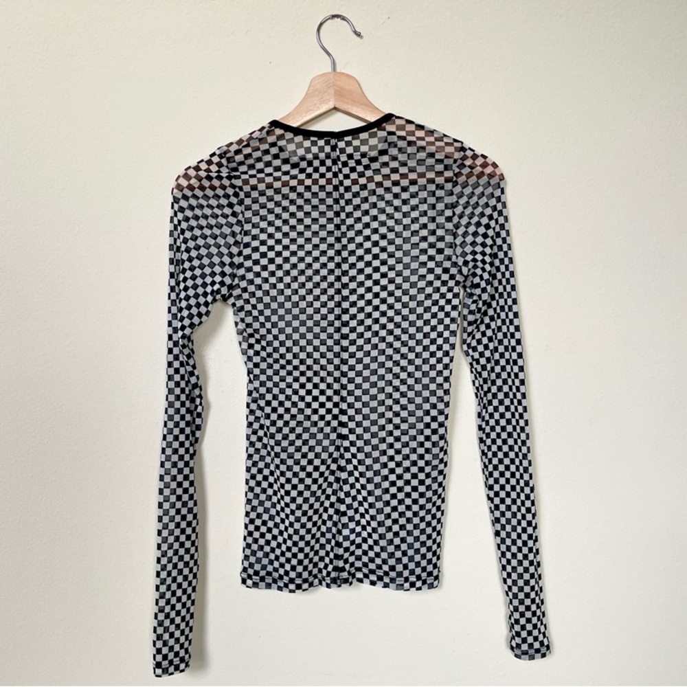 Enza Costa Mesh Blouse - Picture 2 of 7